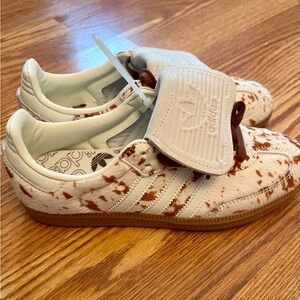 Adidas Samba Cow Print Sneakers
